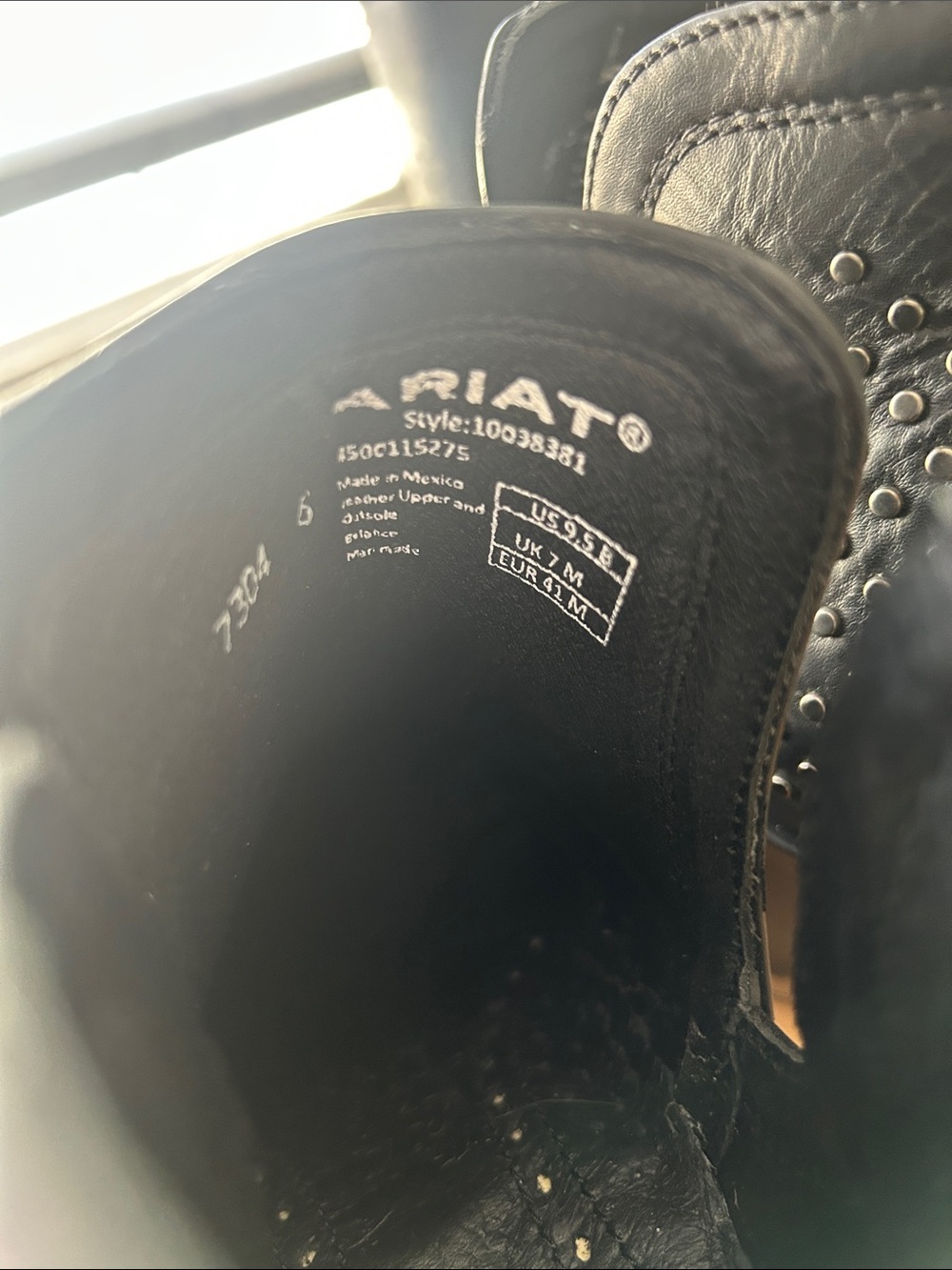 ARIAT LEATHER BOOTIES - Picture 11 of 11